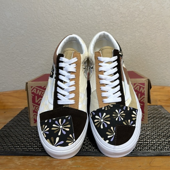 Vans Old Skool Patch Divine Multi True White men’s size 9 - Picture 3 of 10